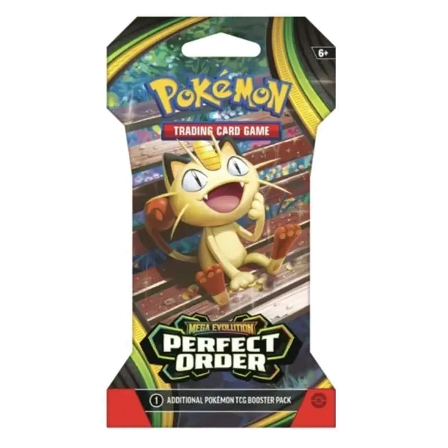 Preorder: Pokémon TCG: Mega Evolution - Perfect Order Sleeved Booster Box