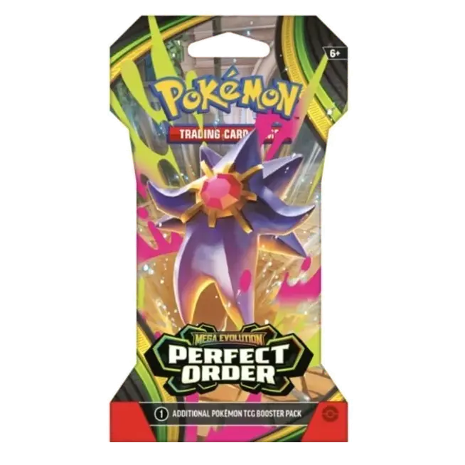 Preorder: Pokémon TCG: Mega Evolution - Perfect Order Sleeved Booster Box