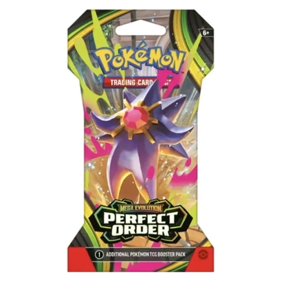 Preorder: Pokémon TCG: Mega Evolution - Perfect Order Sleeved Booster Box