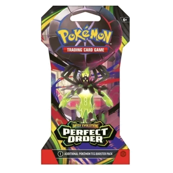 Preorder: Pokémon TCG: Mega Evolution - Perfect Order Sleeved Booster Box