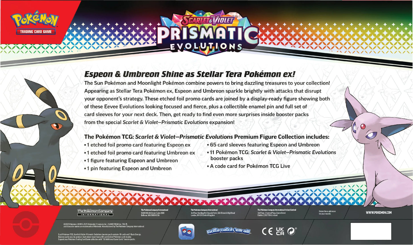 Pokémon: Prismatic Evolutions Figure Collection