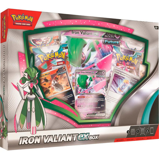 Pokémon: Iron Valiant/Roaring Moon Ex Box