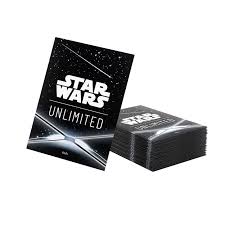 Star Wars: Unlimited - Art Sleeves (Card Back - Black)