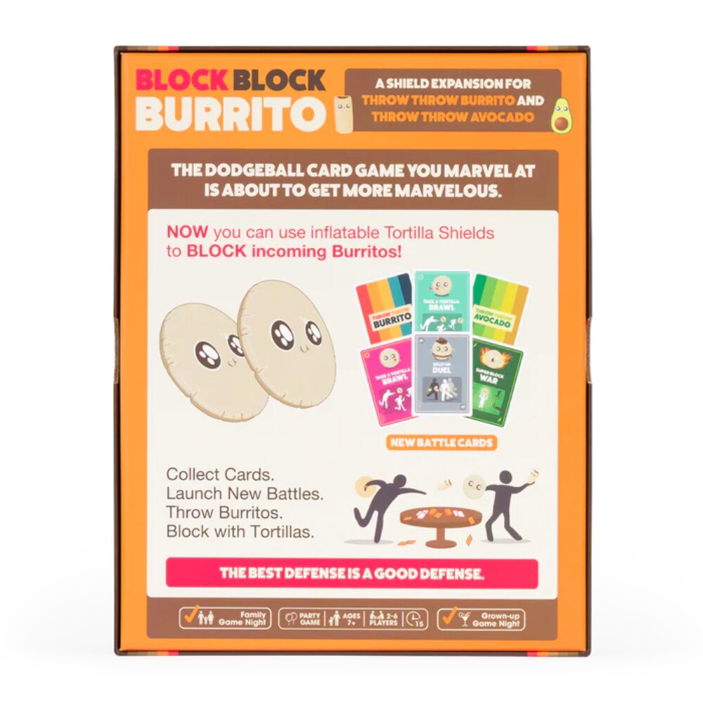 Block Block Burrito - A Dodgeball Card Game Expansion