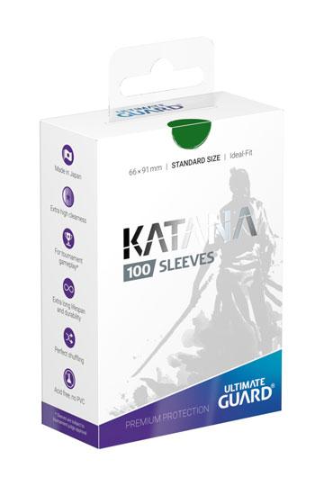 Ultimate Guard Katana Sleeves Standard Size Green (100)