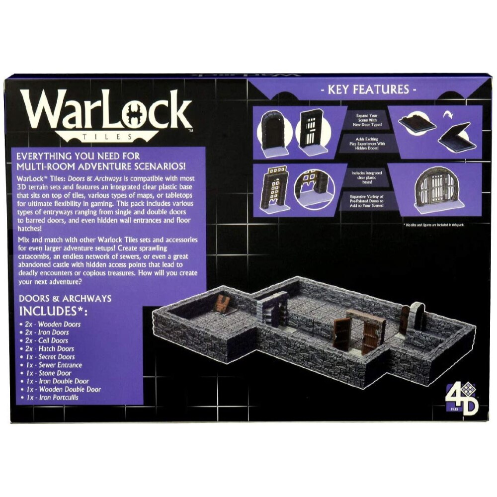 WarLock Tiles: Doors & Archways