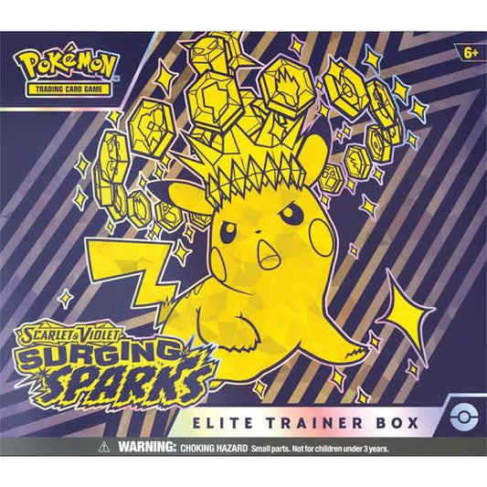 Pokémon: Scarlet & Violet 8: Surging Sparks: Elite Trainer Box