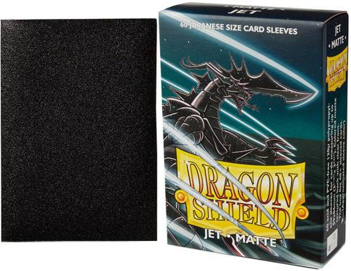 Dragon Shield Matte  Japanese Sleeves Jet  (60 ct. in box)