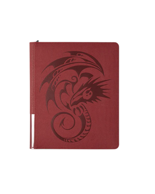 Card Codex Zipster Binder Regular Blood Red