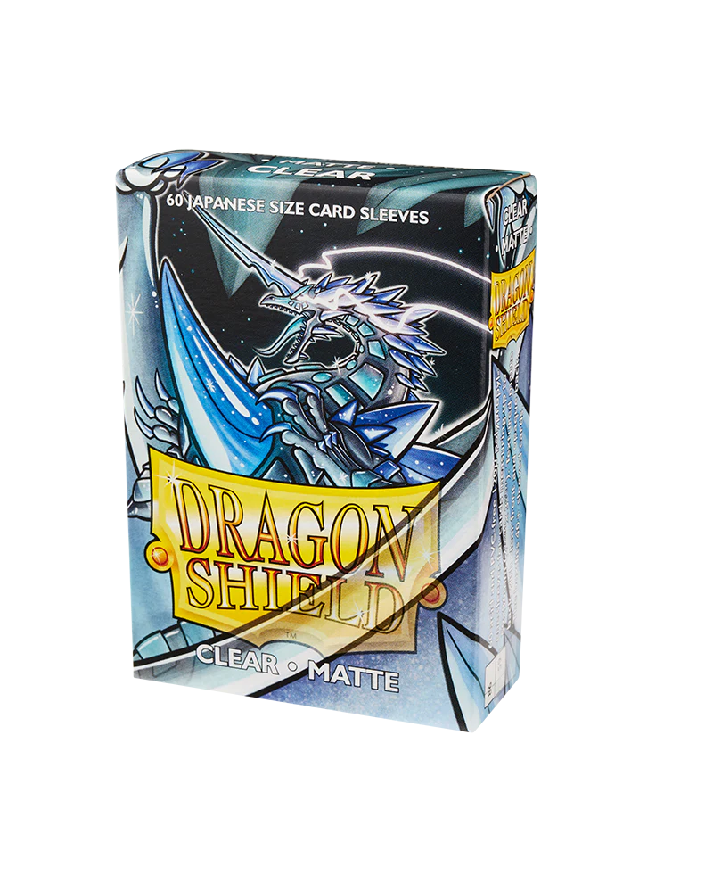 Dragon Shield Matte  Japanese Sleeves Clear  (60 ct. in box)