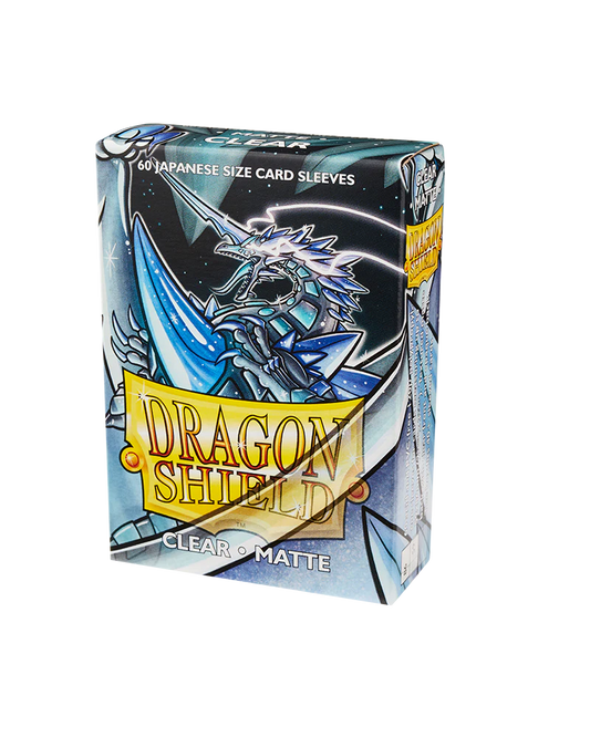 Dragon Shield Matte  Japanese Sleeves Clear  (60 ct. in box)