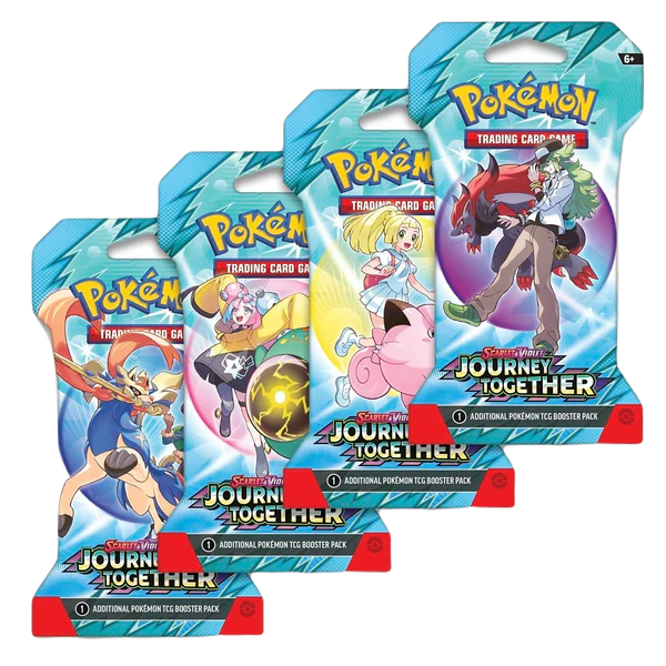 Preorder Booking - Pokémon: Scarlet & Violet 9 - Journey Together: Sleeved Booster Box (Not Physical Product) - Prices in product description