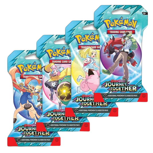 Preorder Booking - Pokémon: Scarlet & Violet 9 - Journey Together: Sleeved Booster Box (Not Physical Product) - Prices in product description