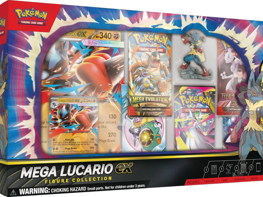Preorder  Pokémon: Mega Lucario ex Figure Collection