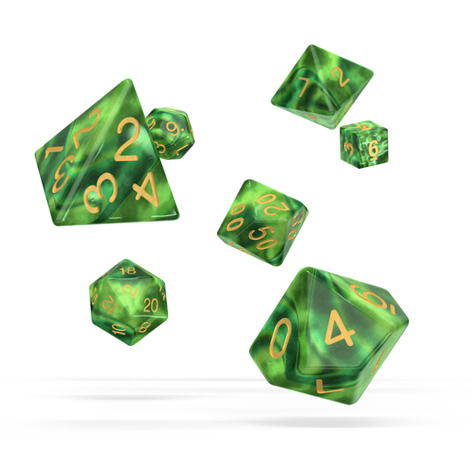 oakie doakie DICE RPG Set Gemidice: Jungle (7)