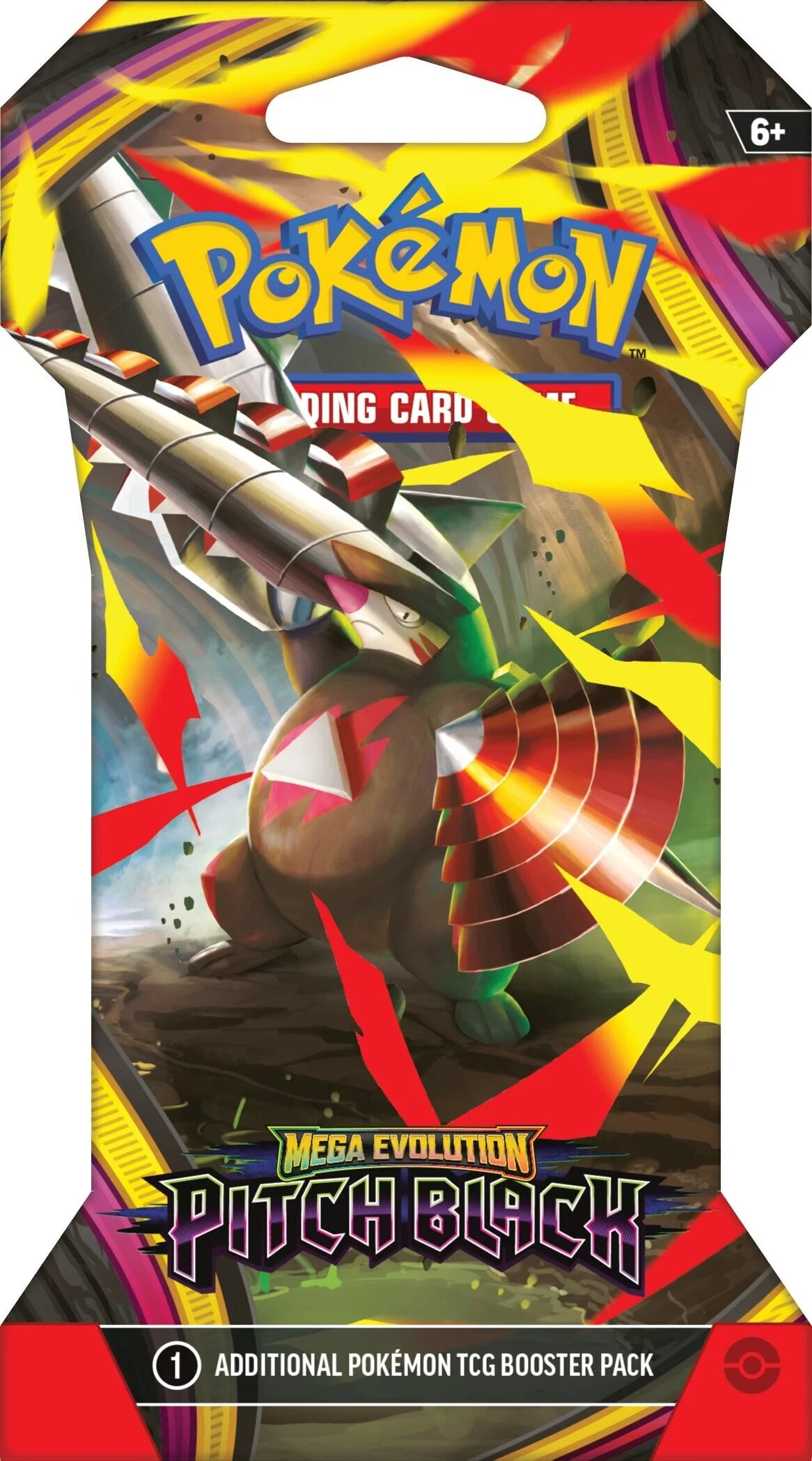 Preorder - Pokémon: Mega Evolution—Pitch Black: Sleeved Booster Box (24 boosters)