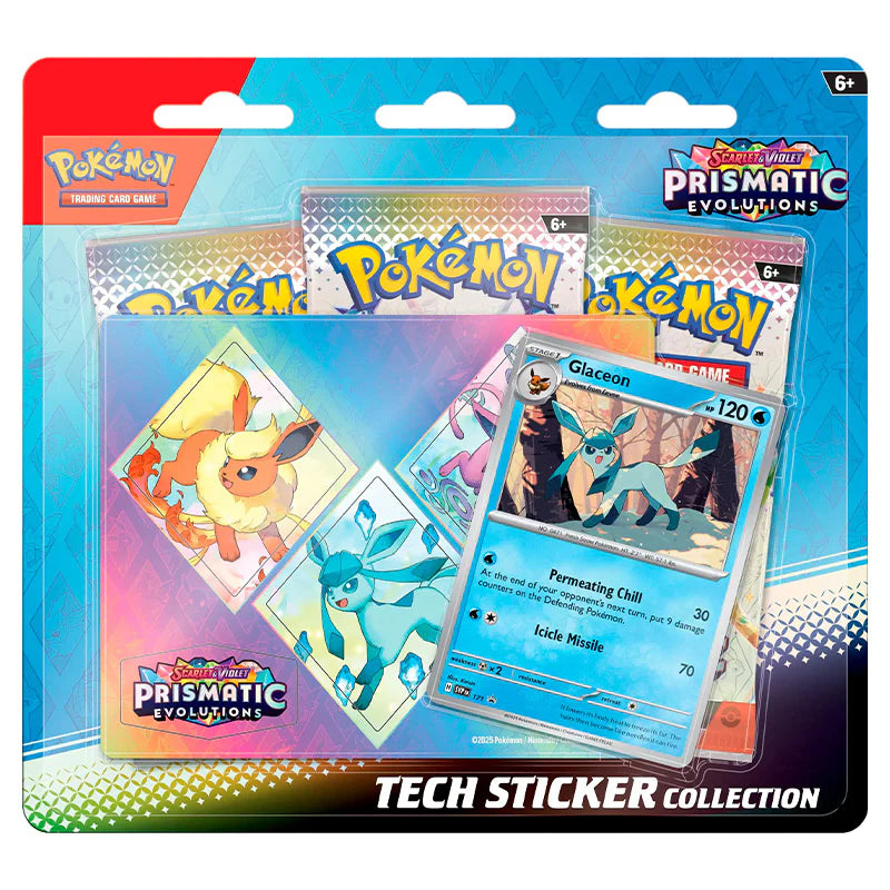 Pokémon: Scarlet & Violet Prismatic Evolution: Tech Sticker Blister