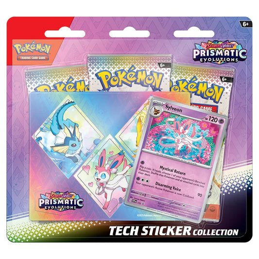 Pokémon: Scarlet & Violet Prismatic Evolution: Tech Sticker Blister