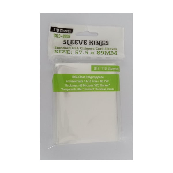 Sleeve Kings:  Standard US Chimera Card  Sleeves (57.5mm x 89mm)