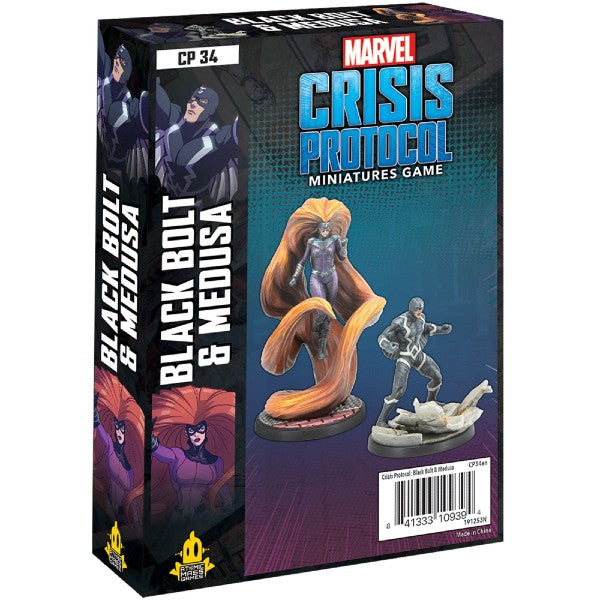 Marvel Crisis Protocol – Black Bolt and Medusa Expansion