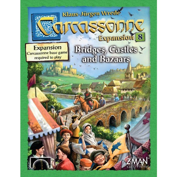 Carcassonne: Expansion 8 – Bridges, Castles & Bazaars