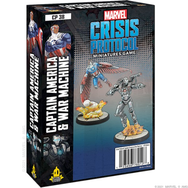 Marvel Crisis Protocol – Captain America and War Machine Expansion