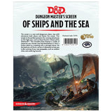 D&D Dungeons Master's Screen Of Ships and the Sea