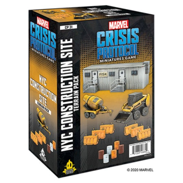 Marvel Crisis Protocol – NYC Construction Site Terrain Expansion