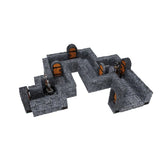 WarLock Tiles Expansion Pack - Dungeon Straight Walls
