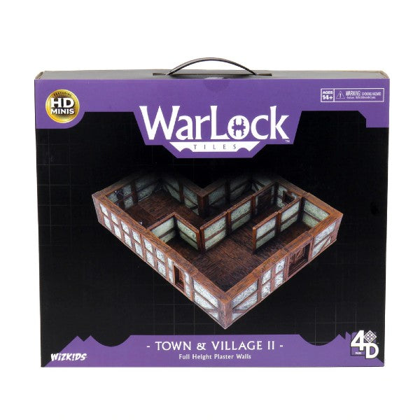 WarLock Tiles Town & Village II - Full Height Plaster Walls